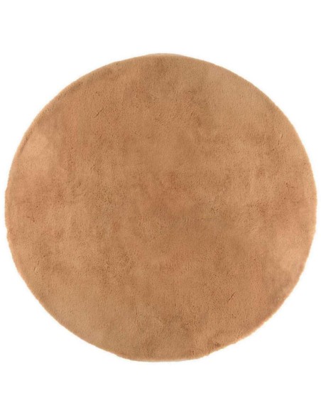 FUR RUG VIVARAISE EDDY CAMEL R160 100% POLYESTER
