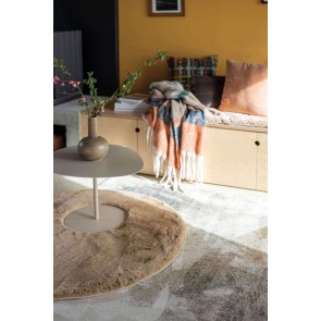 FUR RUG VIVARAISE EDDY CAMEL R160 100% POLYESTER 2