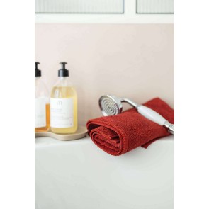 ΠΕΤΣΕΤΑ ΧΕΡΙΩΝ VIVARAISE BORA GERANIUM 30x50 100% ΒΑΜΒΑΚΙ 2