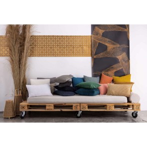 THROW VIVARAISE MAIA BLANC 180×260 100% COTTON 2
