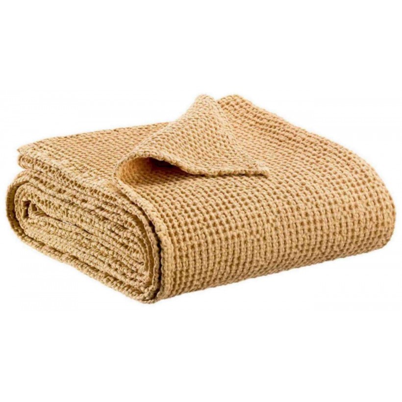 ΚΟΥΒΕΡΛΙ VIVARAISE MAIA SABLE 240×260 100% ΒΑΜΒΑΚΙ