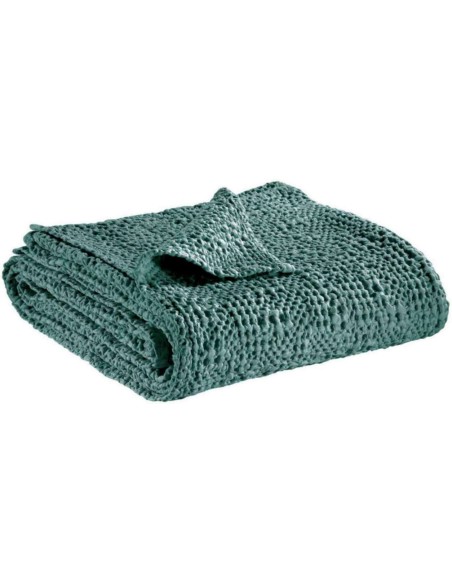 ΚΟΥΒΕΡΛΙ VIVARAISE TANA VERT DE GRIS 260x260 100% ΒΑΜΒΑΚΙ
