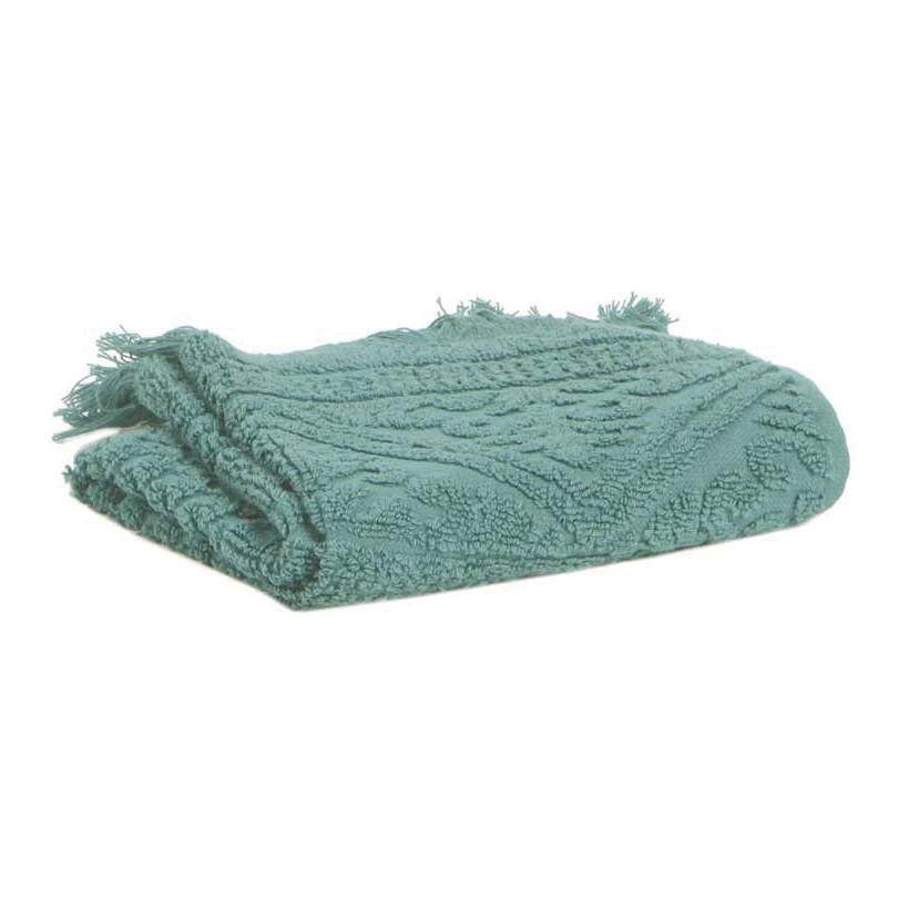ΠΕΤΣΕΤΑ ΧΕΡΙΩΝ VIVARAISE ZOE VERT DE GRIS 30x50 100% ΒΑΜΒΑΚΙ