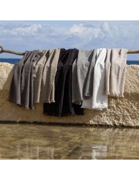 BODY TOWEL VIVARAISE ZOE ORAGE 70x140 100% COTTON