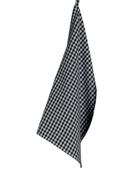 ΠΕΤΣΕΤΑ ΚΟΥΖΙΝΑΣ WINKLER BILLIE NOIR GRIS 50X70 80% ΒΑΜΒΑΚΙ 20% ΠΟΛΥΕΣΤΕΡ