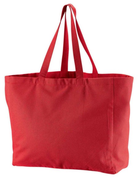 SHOPPING BAG WINKLER EZE ROUGE 35x40 80% RECYCLED COTTON 20% POLYESTER