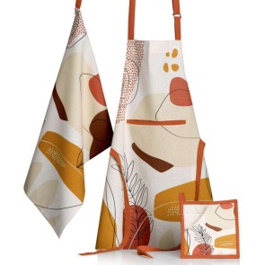 KITCHEN PLATE WINKLER LEGNO MULTICO 20x20 100% COTTON 2