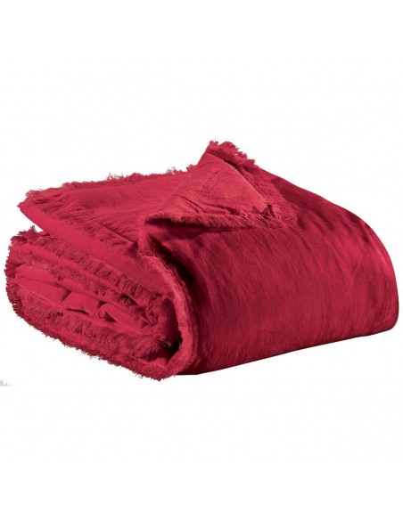 ΑΝΩΣΤΡΩΜΑ ΚΑΝΑΠΕ VIVARAISE FARA RUBIS 85×200 100% ΒΑΜΒΑΚΕΡΟ ΒΕΛΟΥΔΟ