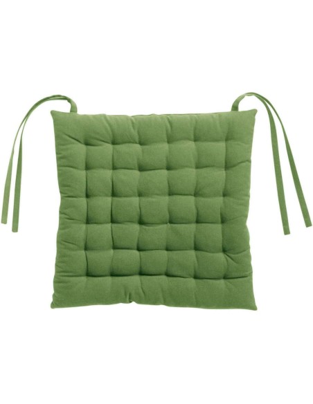 CUSHION WINKLER ZEA VERT 38x38xH3 80% COTTON 20% POLYESTER