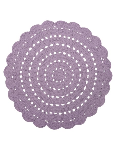 ΧΑΛΙ NATTIOT ALMA MAUVE D120 100% ΒΑΜΒΑΚΙ
