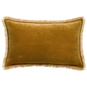 CUSHION VIVARAISE FARA BRONZE 30×50 100% VELVET COTTON