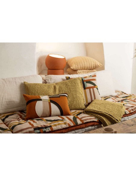 CUSHION VIVARAISE TANA GOLD 40×65 100% COTTON