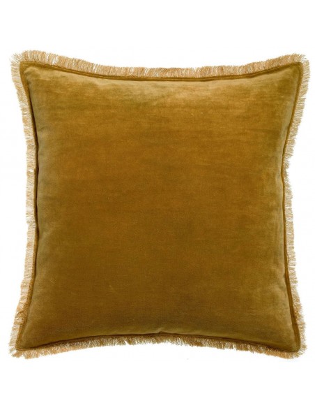 ΜΑΞΙΛΑΡΙ VIVARAISE FARA BRONZE 45×45 100% ΒΑΜΒΑΚΕΡΟ ΒΕΛΟΥΔΟ