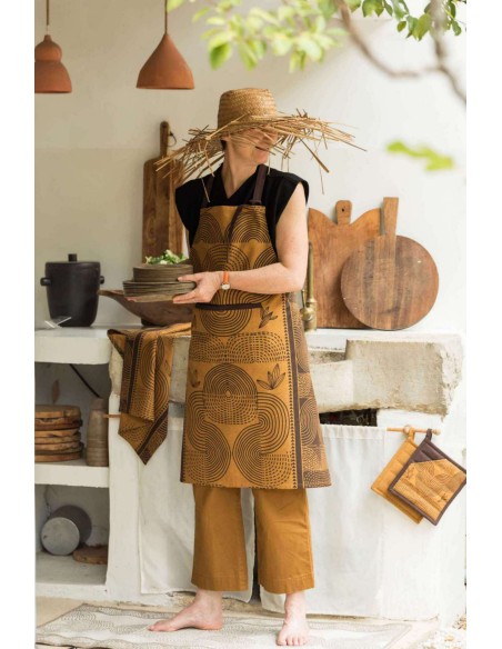 ΠΙΑΣΤΡΑ ΚΟΥΖΙΝΑΣ WINKLER ETNA AMBRE 80% ΒΑΜΒΑΚΙ 20% POLYESTER