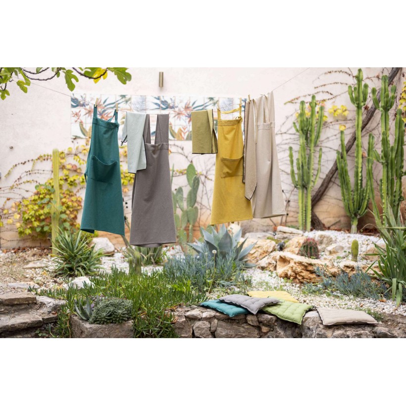 ΜΑΞΙΛΑΡΙ ΚΑΡΕΚΛΑΣ WINKLER GRACE VERT JARDIN 3x40x40 100% ΒΑΜΒΑΚΙ
