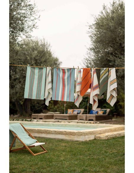 KITCHEN TOWEL WINKLER YUNA BLEU 50x70 100% COTTON