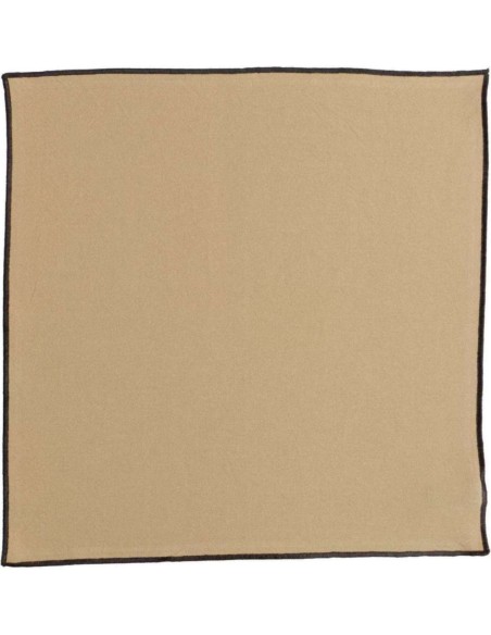 KITCHEN TOWEL WINKLER GRACE CAMEL 40x40 100% RECYCLED COTTON