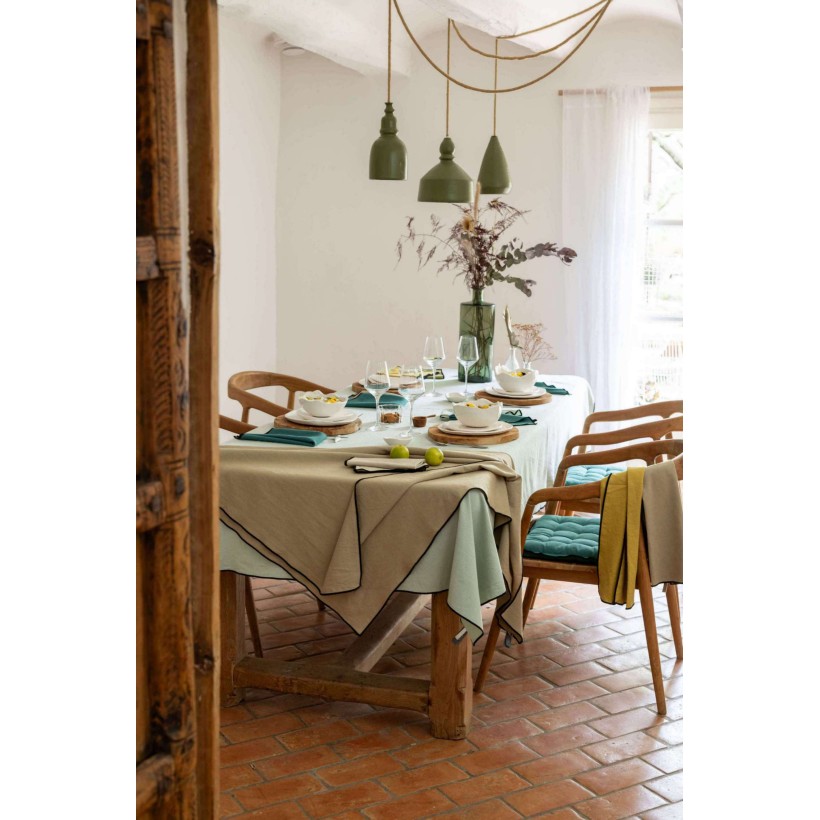 ΤΡΑΠΕΖΟΜΑΝΤΗΛΟ WINKLER GRACE OMBRE 140x250 100% ΒΑΜΒΑΚΙ