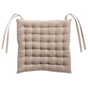ΜΑΞΙΛΑΡΙ ΚΑΡΕΚΛΑΣ WINKLER ZEA NATUREL 38x38xH3 80% ΒΑΜΒΑΚΙ 20% POLYESTER