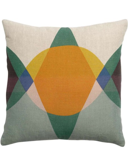 CUSHION VIVARAISE MALORY OPALINE 45x45 100% LINEN