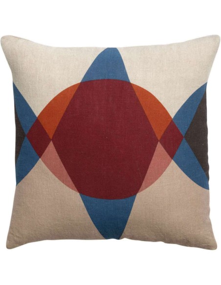 CUSHION VIVARAISE MALORY DRAGEE 45x45 100% LINEN