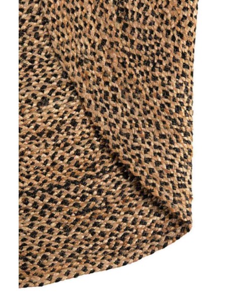 RUG VIVARAISE ELLIOT CARBONE D160 90% JUTE 10% COTTON