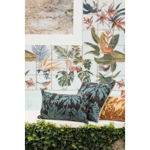 HANDMADE CUSHION VIVARAISE RAKI CARBONE 30x50 100% COTTON 2