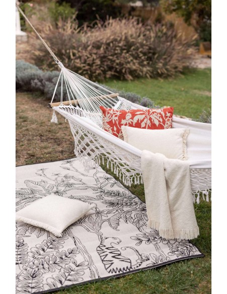 HANDMADE CUSHION VIVARAISE RAKI ROOIBOS 40x65 100% COTTON