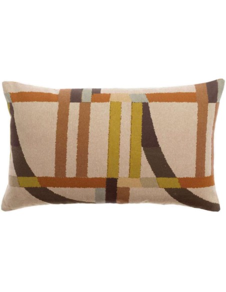 CUSHION VIVARAISE NAEL CHAMBRAY MULTICO 30x50 100% COTTON