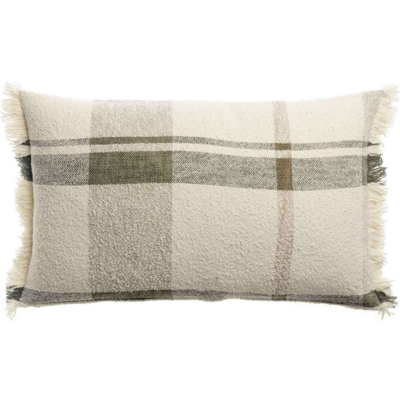 ΜΑΞΙΛΑΡΙ VIVARAISE JANE JACQUARD MULTICO 40x65 100% ΑΝΑΚΥΚΛΩΜΕΝΟ ΒΑΜΒΑΚΙ