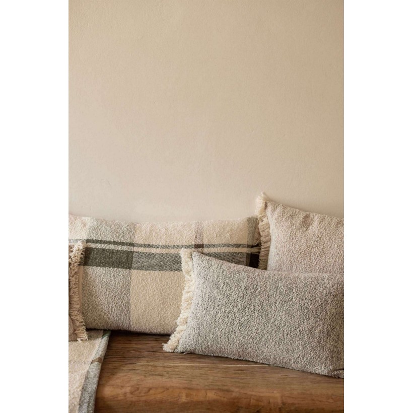 ΜΑΞΙΛΑΡΙ VIVARAISE JANE JACQUARD MULTICO 40x65 100% ΑΝΑΚΥΚΛΩΜΕΝΟ ΒΑΜΒΑΚΙ