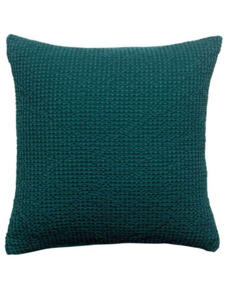 ΜΑΞΙΛΑΡΙ VIVARAISE MAIA PETROLE 45x45 100% ΒΑΜΒΑΚΙ