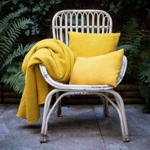 CUSHION VIVARAISE MAIA PETROLE 45x45 100% COTTON 2