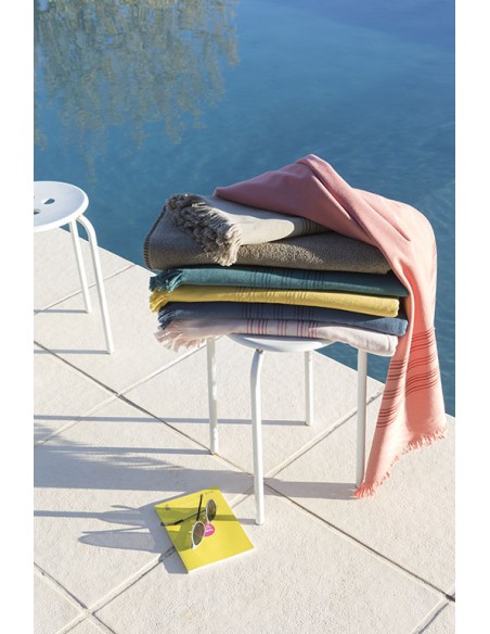 BEACH TOWEL VIVARAISE CANCUN MALABAR 90x180 100% COTTON