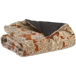 SOFA RUNNER VIVARAISE ARIANE ROUILLE 85x200 100% VELVET COTTON