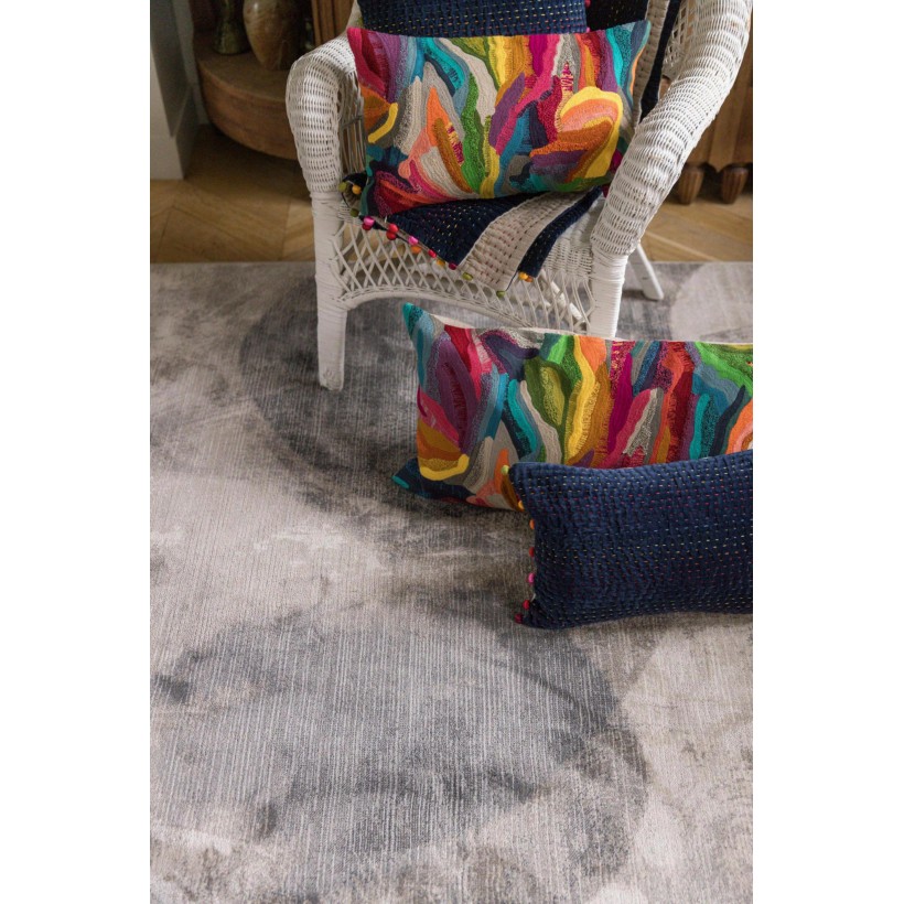 ΧΑΛΙ VIVARAISE ALOYSE ACIER 160x230 100% ΑΝΑΚΥΚΛΩΜΕΝΟ POLYESTER