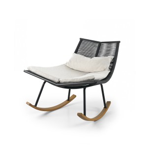 OUTDOOR ROCKER CHAIR DRASTIS 05 95x99x97 ALUMMINIUM
