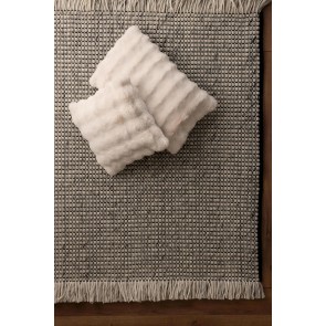 CUSHION VIVARAISE BERTON IVOIRE 45x45 100% RECYCLED POLYESTER 2