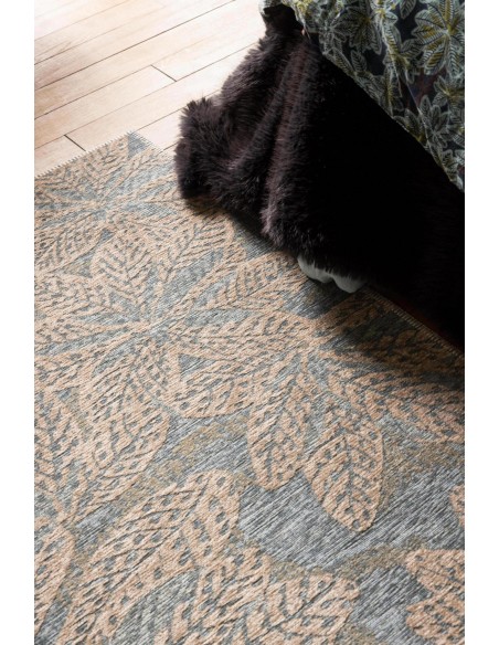 RUG VIVARAISE ARIANE ACIER 160x230 100% POLYPROPYLENE