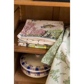 KITCHEN TOWEL WINKLER SENTIER COTIER ECRU 48x72 100% COTTON 2