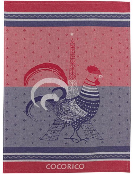KITCHEN TOWEL WINKLER COCORICO MULTI 50x70 100% COTTON