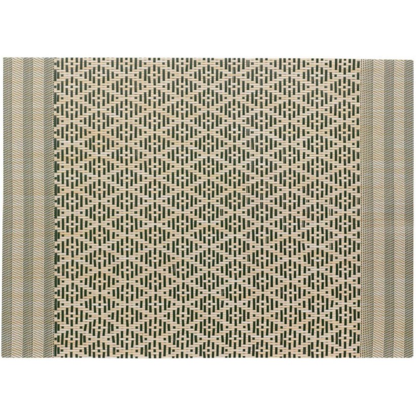 PLACE MAT WINKLER KADRA VERT SAPIN 33x45 75%PVC 25%POLYESTER