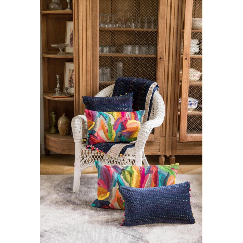 ΜΑΞΙΛΑΡΙ VIVARAISE BETTY MULTI 30x50 ΧΕΙΡΟΠΟΙΗΤΟ 100% ΒΑΜΒΑΚΙ