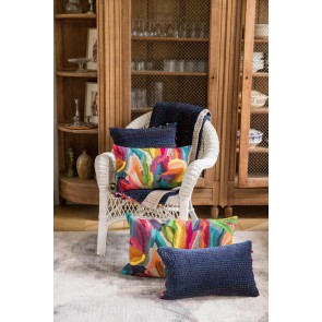HANDMADE CUSHION VIVARAISE BETTY MULTI 45x45 100% COTTON 2
