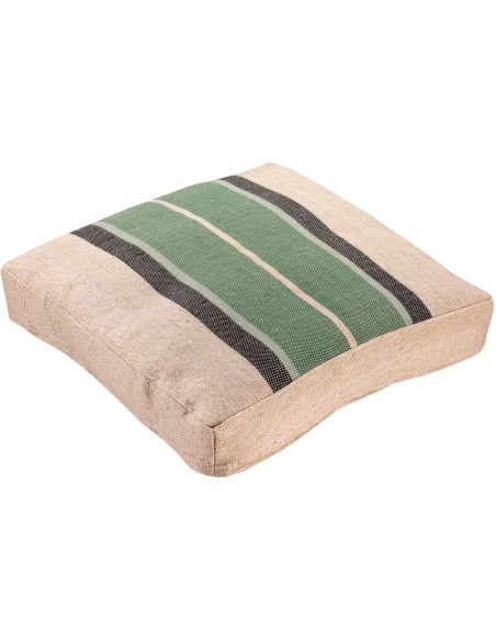 FLOOR CUSHION VIVARAISE GATSBY EUCALYPTUS 55x55x10 100%POLYETHYLENE TEREPHTA