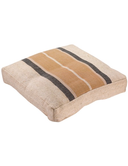 FLOOR CUSHION VIVARAISE GATSBY SIENNE 55x55x10 100%POLYETHYLENE TEREPHTA