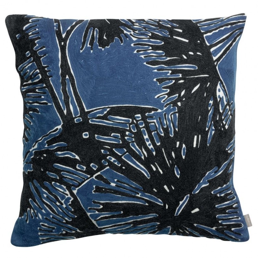 HANDMADE CUSHION VIVARAISE COCO BRODE TOUAREG 45x45 100% COTTON