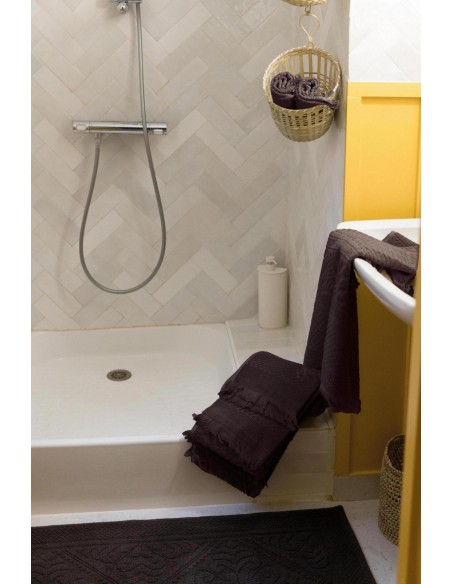 ΠΕΤΣΕΤΑ ΠΡΟΣΩΠΟΥ VIVARAISE ZOE EBENE 50x100 100% ΒΑΜΒΑΚΙ