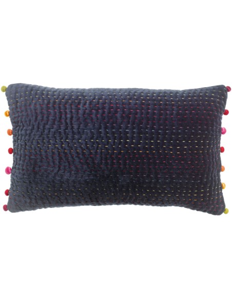 CUSHION VIVARAISE GASTOUNET COBALT 30x50 100%COTTON