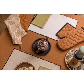 ΤΡΑΠΕΖΟΜΑΝΤΗΛΟ WINKLER GRACE CARAMEL 170x300 100% ΒΑΜΒΑΚΙ 2